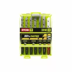 Ryobi Stiksavklinger 10-pak (træ , Laminat Og Metal) - RAK10JSBWM