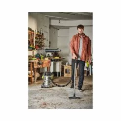 Ryobi Våd/tør- Støvsuger 18V ONE+ - R18WDV-0 -Ryobi Butik ryobi vadtor stovsuger 18v one med stromningshastighed pa 1400 l min r18wdv 0 5