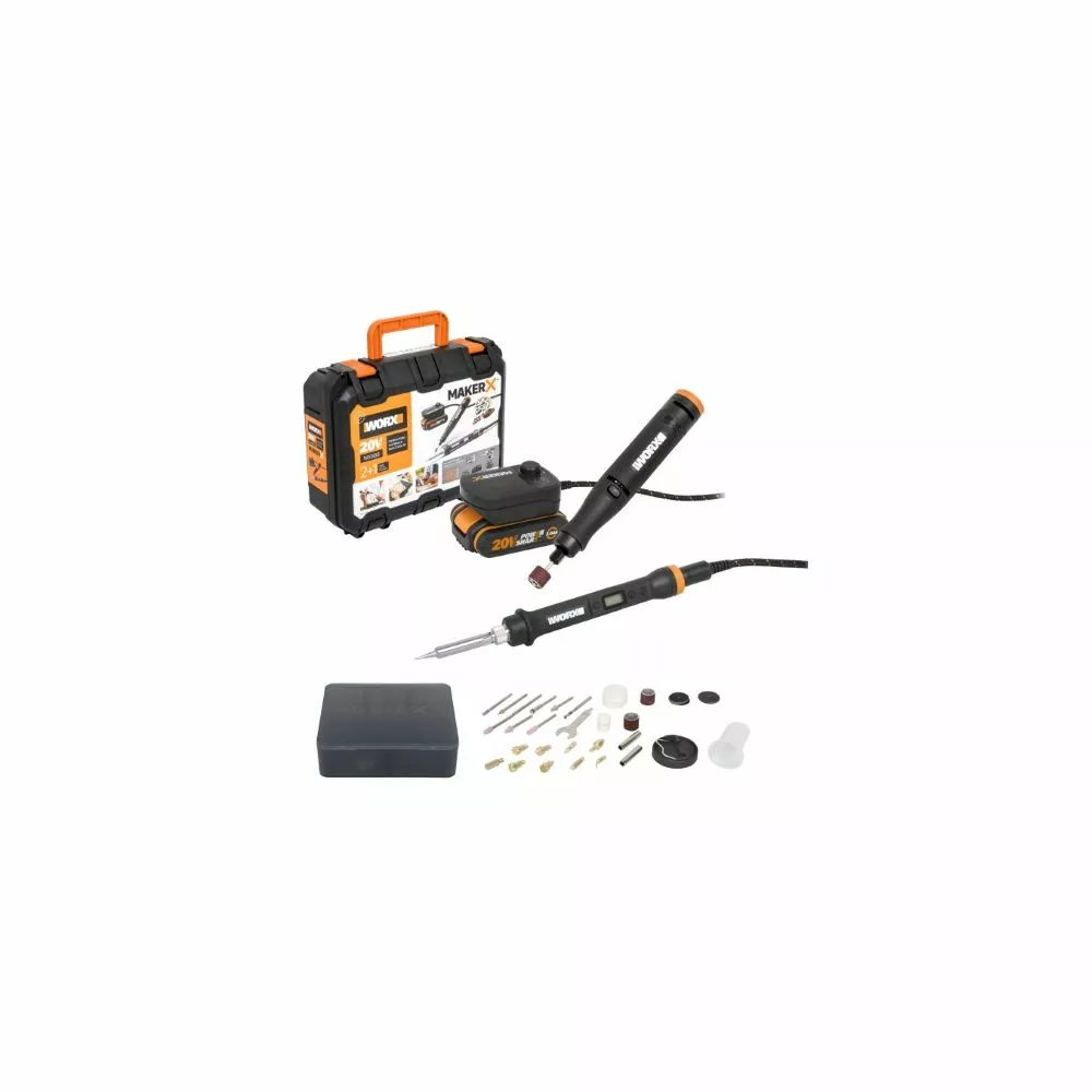 Worx 2 In 1 Roterende Sliber - WX988 4 Worx 2 In 1 Roterende Sliber - WX988 - Billede 2