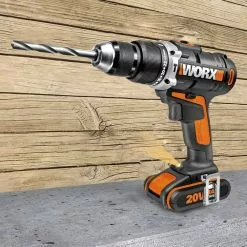 Worx 20v Bore/skruemask - 50nm Solo 11 Worx 20v Bore/skruemask - 50nm Solo -Ryobi Butik worx 20v kulfri boreskruemask 50nm solo 3