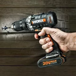 Worx 20v Bore/skruemask - 50nm Solo 12 Worx 20v Bore/skruemask - 50nm Solo -Ryobi Butik worx 20v kulfri boreskruemask 50nm solo 4