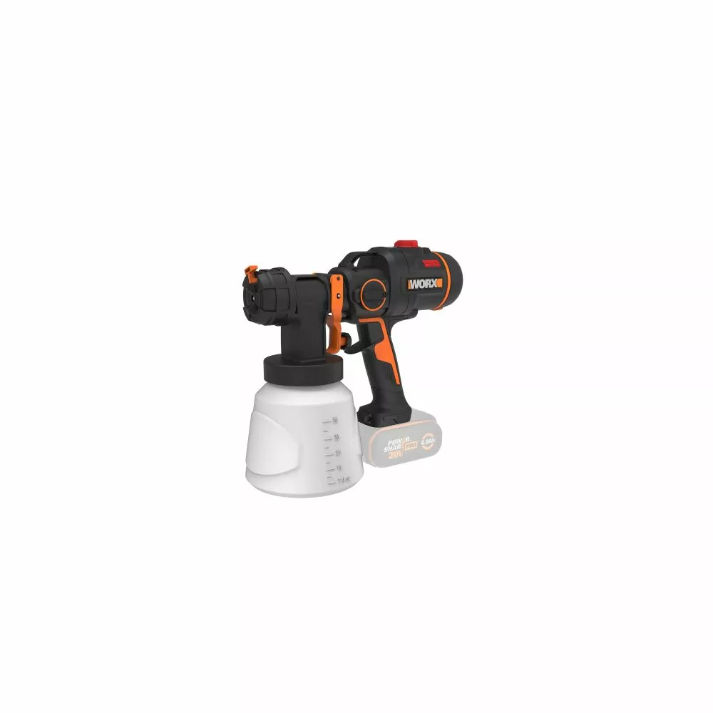 Worx 20V Maler Sprøjtepistol 3 Worx 20V Maler Sprøjtepistol