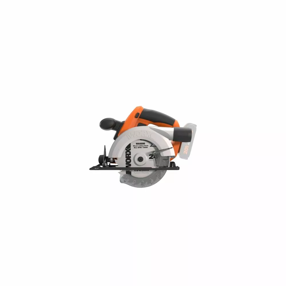Worx 20V Rundsav 150mm, 3600rpm, Solo 3 Worx 20V Rundsav 150mm, 3600rpm, Solo