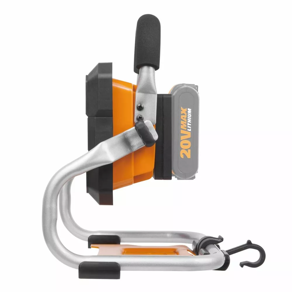Worx Lampe,20v Led, 1500lm - 360° Vendbar 22x21x25cm 4 Worx Lampe,20v Led, 1500lm - 360° Vendbar 22x21x25cm - Billede 2