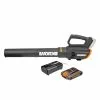 Worx Løvblæser + Batterisæt -Ryobi Butik worx lvblaeser batterisaet